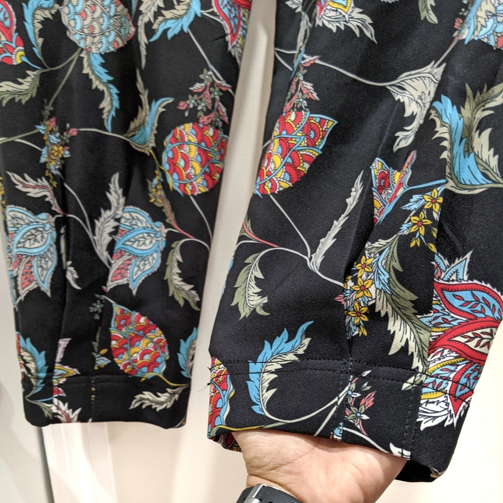 NY&Co 7th Avenue Paisley Print Pants - Picture 9 of 12